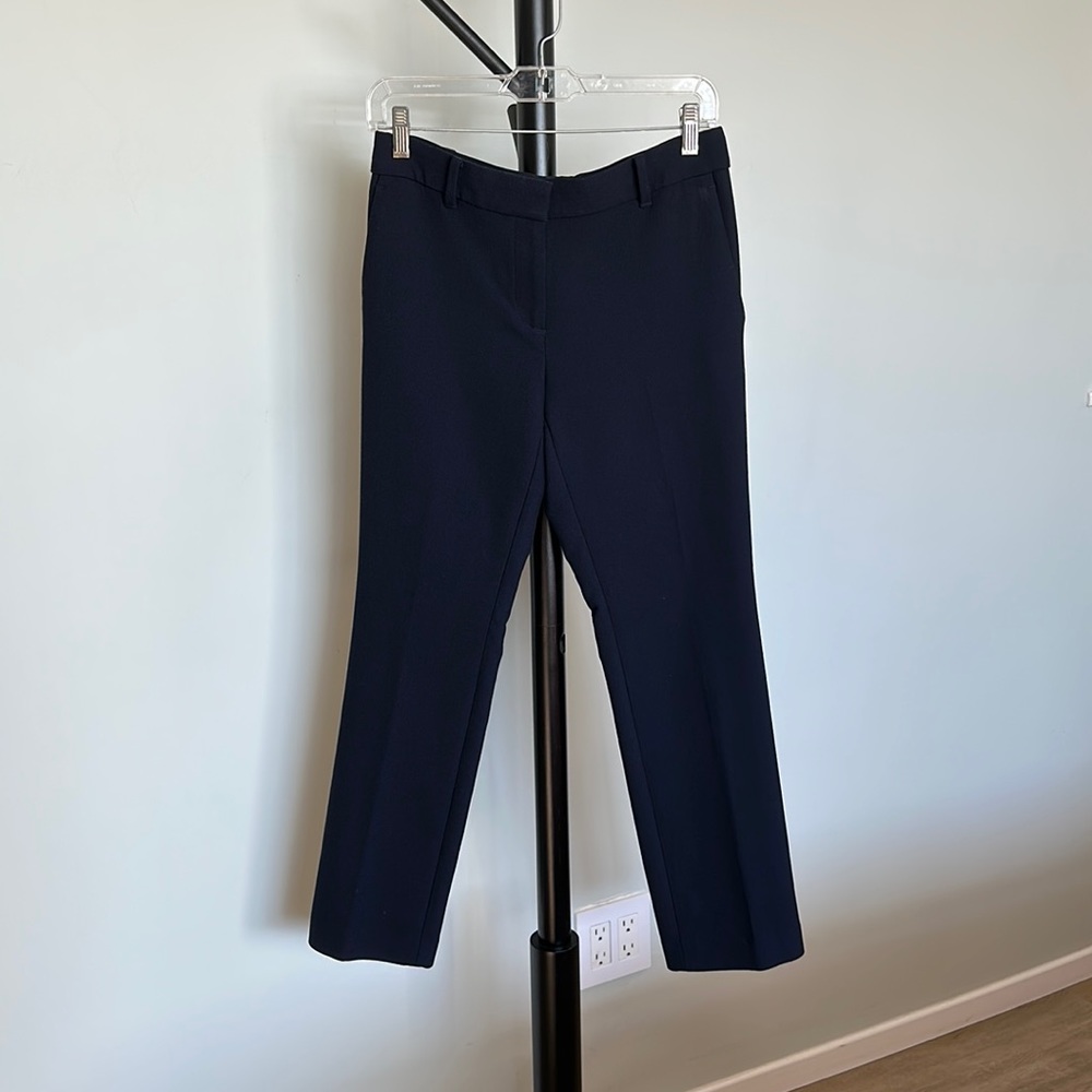Ann Taylor Petite Women’s Navy Work Trousers (4P)